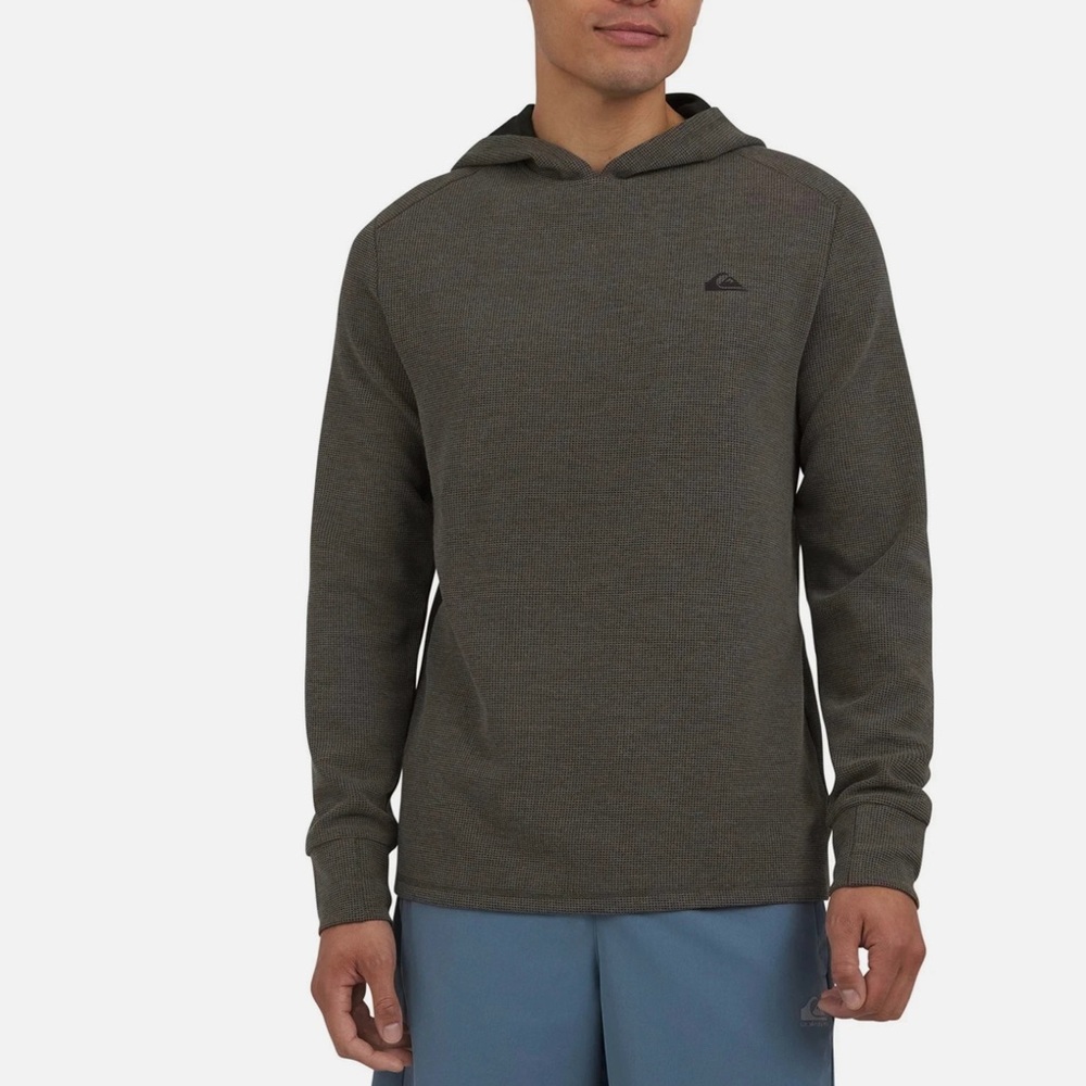 Quiksilver Men's Dark Green Hoodie